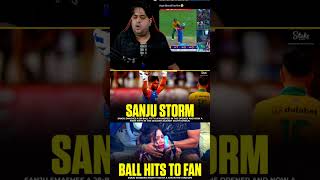 Sanju storm samson 😍🔥 india indvssa abhisheksharma tilakvarma abcricinfo indvsaus australia [upl. by Salome]