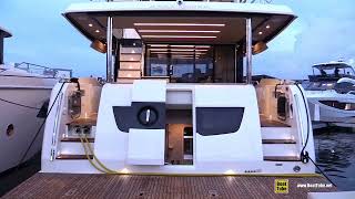 Versatile amp Spacious  2022 Absolute Navetta 58 Motor Yacht [upl. by Ottilie]