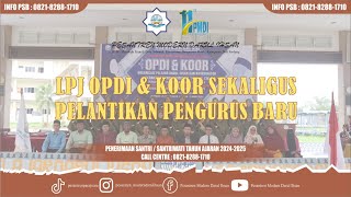 LAPORAN PERTANGGUNG JAWABAN PENGURUS DAN KOORDINATOR DAN PELANTIKAN PENGURUS BARU SANTRI PUTRI [upl. by Hong474]