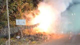 Vedikkettu Fireworks at Ayyappan Temple Kerala [upl. by Coumas]