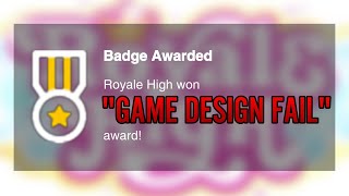 How Royale High FAILED Its Own Game Design [upl. by Nahn120]