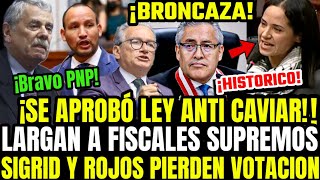 BIEN C4R4JO LARGAN A FISCALES CAVI4RES EN BRONC4ZA Y CONGRESO ORDENA DEVOLVER INVESTIGACIONES A PNP [upl. by Don]