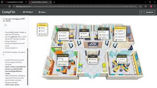 714 Lab Configure NTP on Linux [upl. by Onilecram]