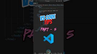 VS Code Tips Part  5 Nested Element Shortcuts vscode tips codingsimplifiedspace tutorial [upl. by Anivlek296]