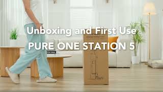 Unboxing and First Use  Tineco PURE ONE Station 5 [upl. by Atikam]