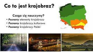 Co to jest krajobraz Krajobrazy Polski I Klasa 5 [upl. by Eenert]