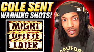 J COLE RESPONDED THE WAR BEGINS  J Cole  7 Minute Drill REACTION [upl. by Eetsim]