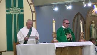 St Brigid amp St John the Baptist Catholic Churches Mass Sept 15 2024 [upl. by Medrek]