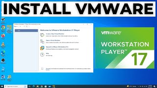 How to Download and Install VMware on Windows 10 2024 [upl. by Annoiek]