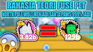 RAHASIA TEORI FUSE PET NORTH POLE WOLF MENJADI SANTA PAWS PET SIMULATOR X  WINTER EVENT UPDATE❄ [upl. by Adlev900]