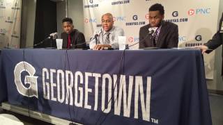 Georgetown post game vs UConn [upl. by Ailaza176]