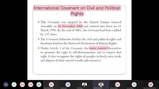 ICCPR International Covenant on Civil and Political Rights [upl. by Esertak]