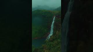 Come to sri lanka  GARTMORE FALLS  Maskeliya travel fpvskystream [upl. by Lust]