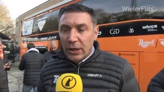 Michel Cornelisse na Omloop Het Nieuwsblad  WIELRENNEN [upl. by Ttocserp]