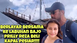 🔴REZA RAHARDIAN BAWA PRILLY BERLAYAR KE LABUHAN BAJOMASYAALLAH SOSWEET [upl. by Anallise760]