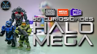 50 CURIOSIDADES DE HALO MEGABLOKSCONSTRUX [upl. by Rabelais]