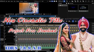 Vol  2  New Cinematic Title Project  Wedding Title Project Download Now VeerByMixingProject [upl. by Asoj]