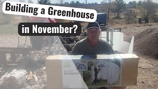 Installing a Greenhouse in November [upl. by Dupre]