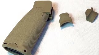 Bravo Company BCM Gunfighter MOD 0 FDE Pistol Grip Review [upl. by Ainavi]