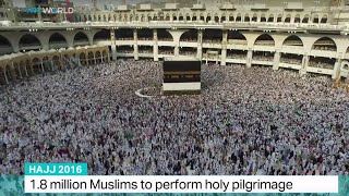 Hajj 2016 18 million Muslims to perform holy pilgrimage [upl. by Hterrag]