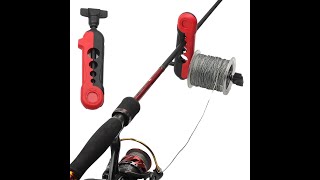 Fishing Tools Portable Fishing Line Winder Reel Spool Spooler Machine Spinning amp Baitcasting Reel Sp [upl. by Merkle]