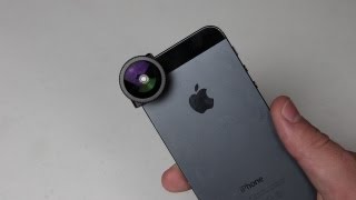 Review Olloclip 3in1 Lens for iPhone 5 [upl. by Atinehs438]