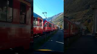 Bernina Express a Tirano [upl. by Lehcim]