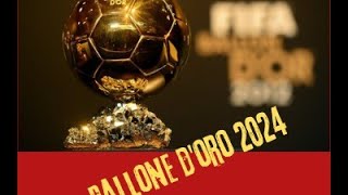 Pallone doro 2024 la classifica [upl. by Nairbal]