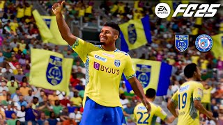 EA FC25  Kerala Blasters Vs Jamshedpur FC  ISL Indian Super league [upl. by Arotal695]