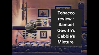 Cabbies mixture tobacco review In a Nording Compass pipe tobaccocuts ytpc [upl. by Janeva]