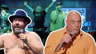 Joe Rogan and Bert Kreischer Embarrass Themselves on Stage [upl. by Ahcsas]