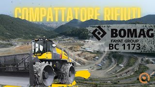 Compattatore rifiuti Bomag BC 1173 [upl. by Averir]