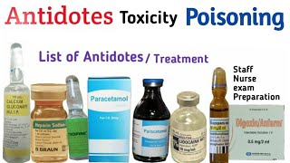 Antidotes for nursing exam preparation [upl. by Alletsirhc]