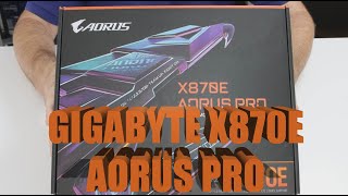 Gigabyte X870E Aorus Pro unboxing [upl. by Unity]