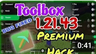 Toolbox 12143 Premium APK32 Bit Minecraft Toolbox device support [upl. by Desma]