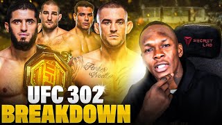 Islam Has Better Striking And Is More Polished Than Khabib  UFC 302 Breakdown amp Picks [upl. by Petra]