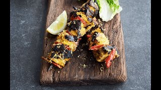 How to Make Tikka Chicken Skewers  Recipes with Chef Jamie Oliver [upl. by Valentijn]