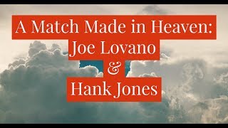 Joe Lovano and Hank Jones  The Duo Made in Heaven [upl. by Olympia]