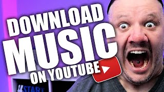 How To Download Music From YouTube for FREE [upl. by Hengel586]