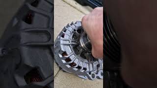 alternator pulley stuck [upl. by Ijar]