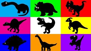 Lets Draw Dinosaurs Together  Drawing and Coloring with Glitter amp Googly Eyes [upl. by Sami]