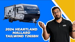 2024 Heartland Mallard Tailwind T265BH  RV Review [upl. by Nothgiel414]