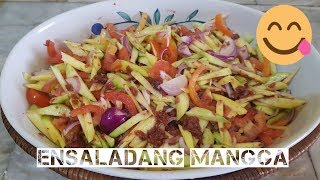 Ensaladang Mangga  Green Mango Salad [upl. by Jareb]