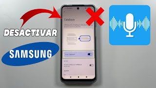 Como Desactivar El TalkBack Del Celular Samsung 2024 [upl. by Atikram]