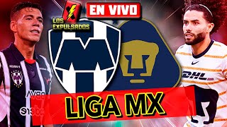 🔴 MONTERREY vs PUMAS  RELATO EMOCIONANTE 🎙️ EN VIVO  LIGA MX 2024  Los Expulsados [upl. by Amihc340]