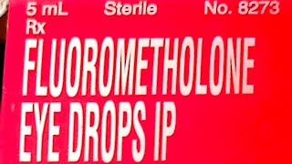 fluorometholone eye drops FML LIQUIFILM [upl. by Aloin]