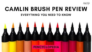 Camlin Brush Pen Review  My Honest Opinion about Camlin Brush Pens  Everything You Need To Know [upl. by Walls]