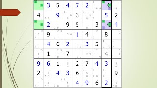 dxSudoku 48 Unique Rectangle Type 4 [upl. by Zeb599]