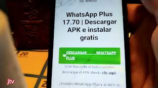 cómo instalar la última versión de WhatsApp PLUS [upl. by Oiramal]