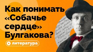 Как понимать «Собачье сердце» Булгакова [upl. by Erdua]